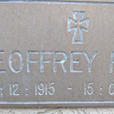 FRIEL Geoffrey 1915-2000