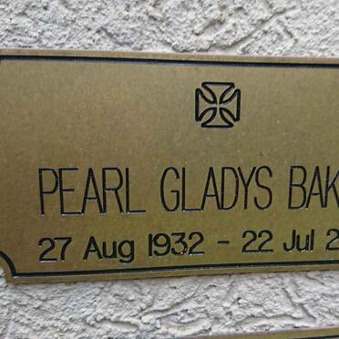 BAKER Pearl Gladys 1932-2017