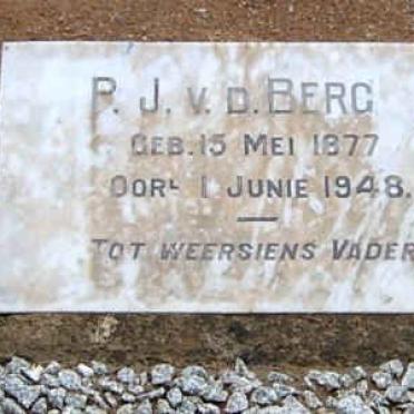 BERG P.J., v.d. 1877-1948