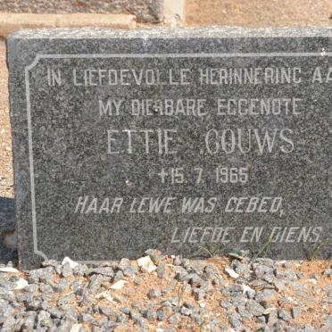 GOUWS Ettie -1965