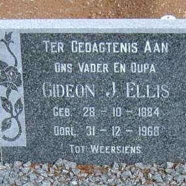 ELLIS Gideon J. 1884-1968