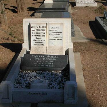 Van Heerden WA 1884-1942 en WS 1914-1993 van Leliefontein