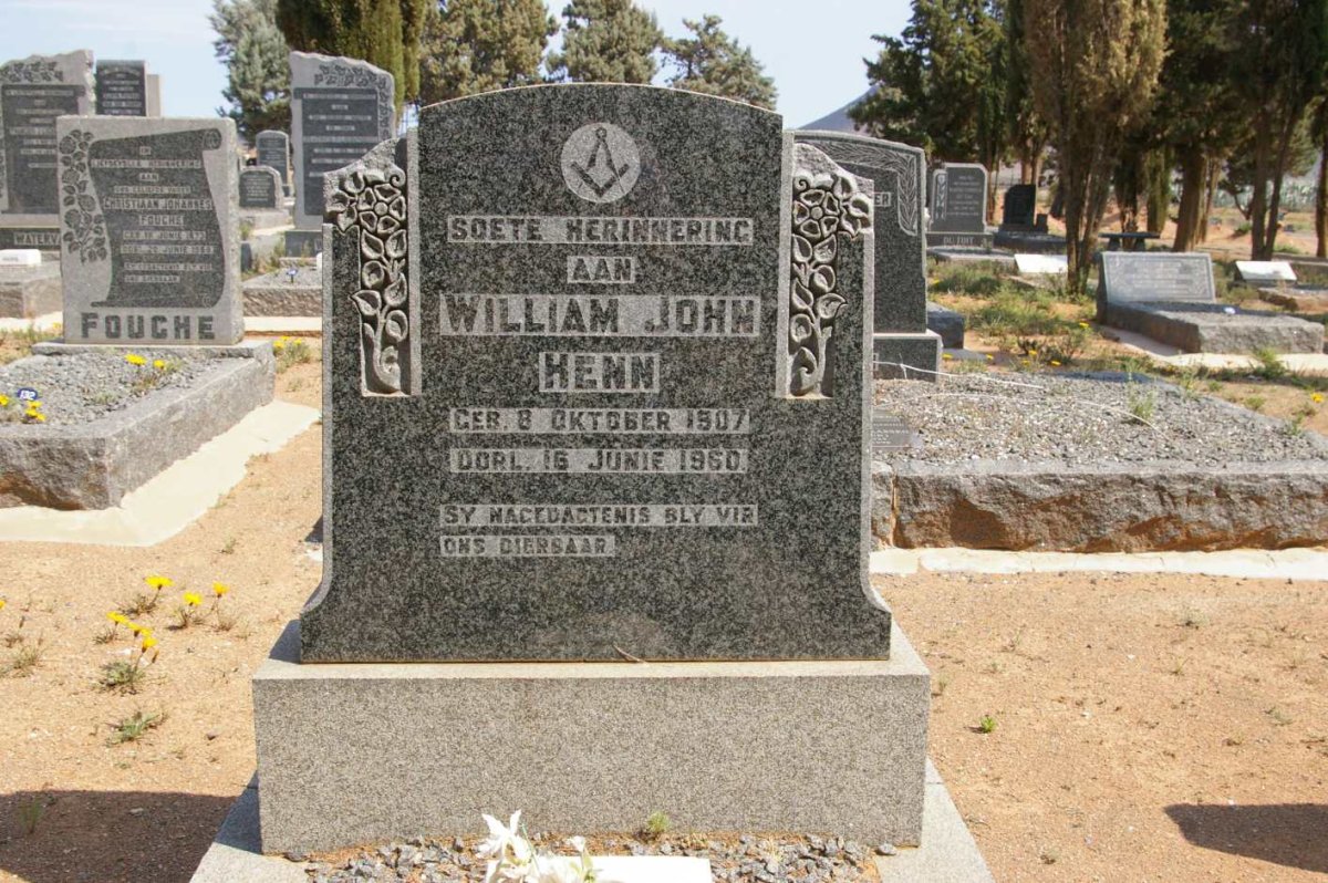 HENN William John 1907-1960