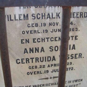 Van Heerden WS 10nov1804-19jun1863 en ASG geb Visser 22apr1829-19jul1872 - nr2