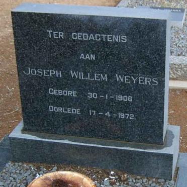 WEYERS Joseph Willem 1906-1972