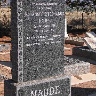 NAUDE Johannes Stephanus 1886-1951