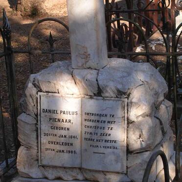 PIENAAR Daniel Paulus 1841-1905