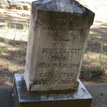 TAIT Alice Elizabeth 1904-1904