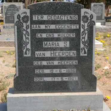 HEERDEN Maria S., van nee VAN HEERDEN 1896-1967