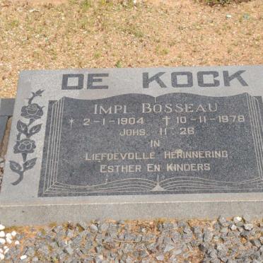 KOCK Impi Bosseau, de 1904-1978