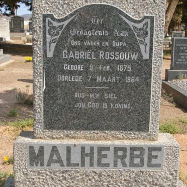 MALHERBE Gabriël Rossouw 1875-1964