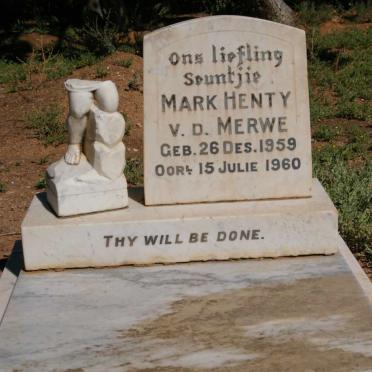 MERWE Mark Henty, v.d. 1859-1960