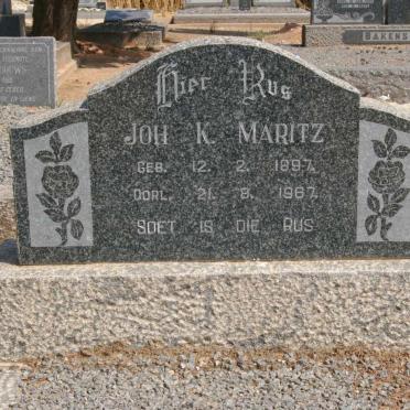 MARITZ Joh. K. 1897-1967