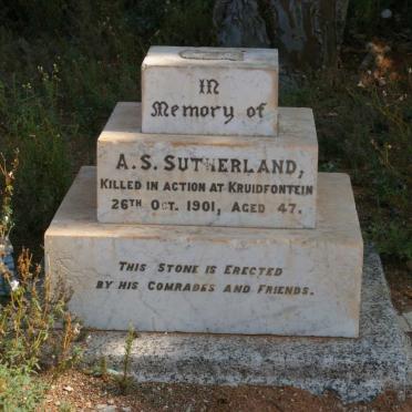 SUTHERLAND A.S. -1901