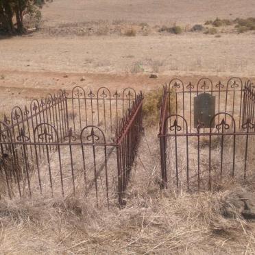 Western Cape, MALMESBURY district, Keessenbosch 597, Kiesenbosch, farm cemetery