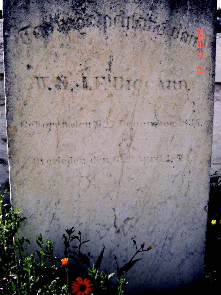 BICCARD W.N.J.F. 1837-1871