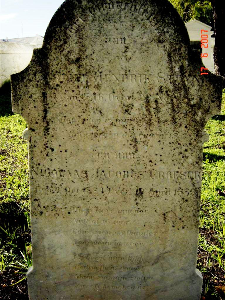 STEYN [....] Hendrik :: CROESER Nicolaas Jacobus 188?-188?