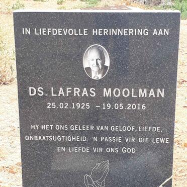 MOOLMAN Lafras 1925-2016