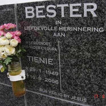 BESTER Tienie 1949-2006