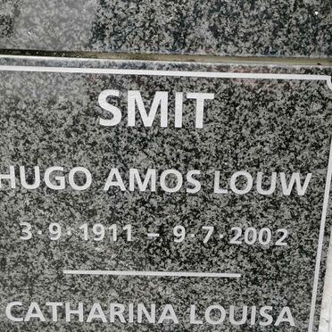 SMIT Hugo Amos Louw 1911-2002 &amp; Catharina Louisa 1917-1998