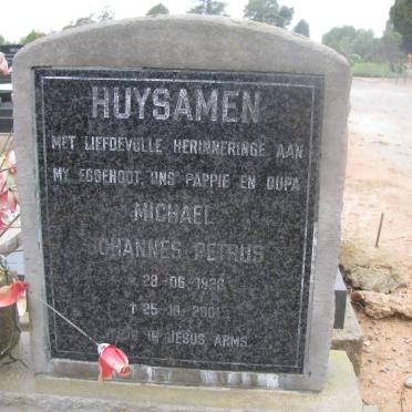 HUYSAMEN Michael Johannes 1926-2001