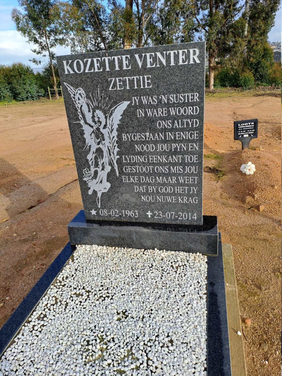 VENTER Kozette 1963-2014