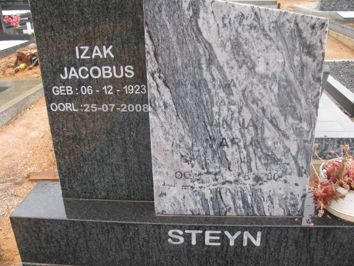 STEYN Izak Jacobus 1923-2008