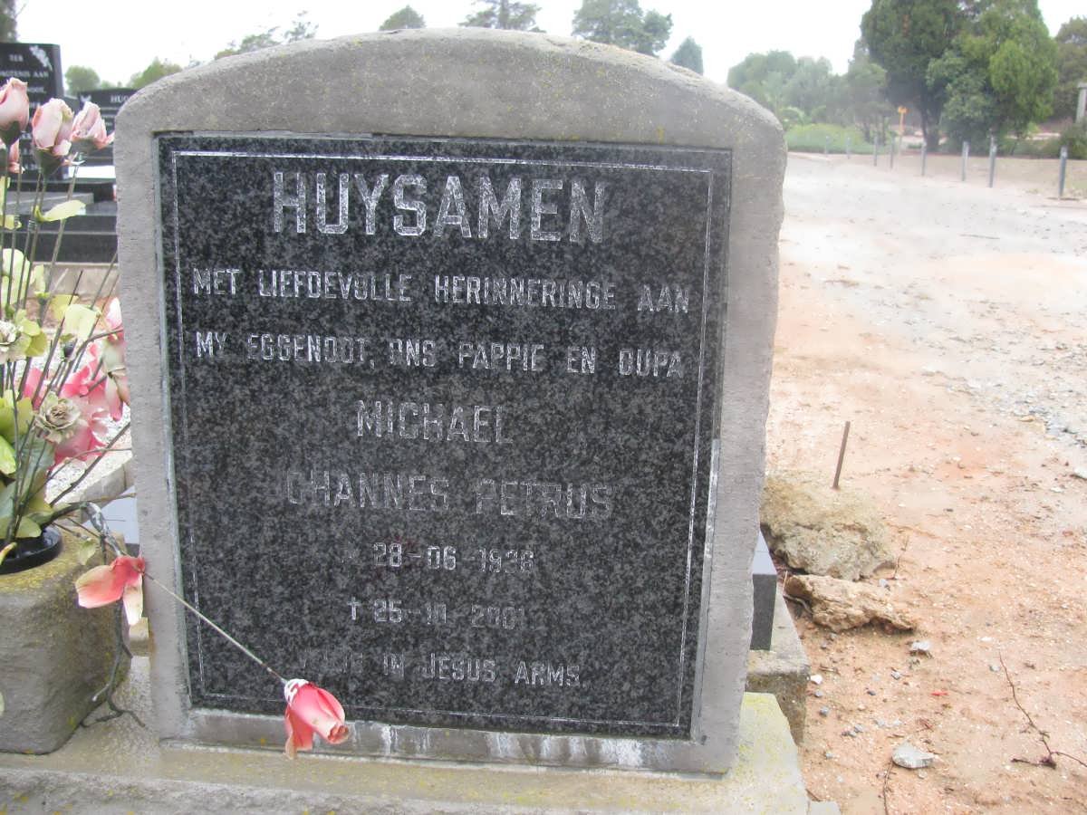 HUYSAMEN Michael Johannes 1926-2001