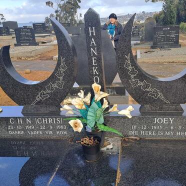 HANEKOM C.H.N. 1919-1983 :: HANEKOM Joey 1935-2021