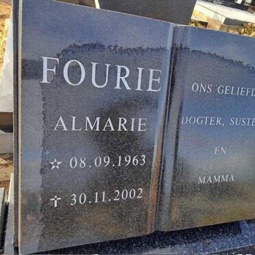 FOURIE Almarie 1963-2002