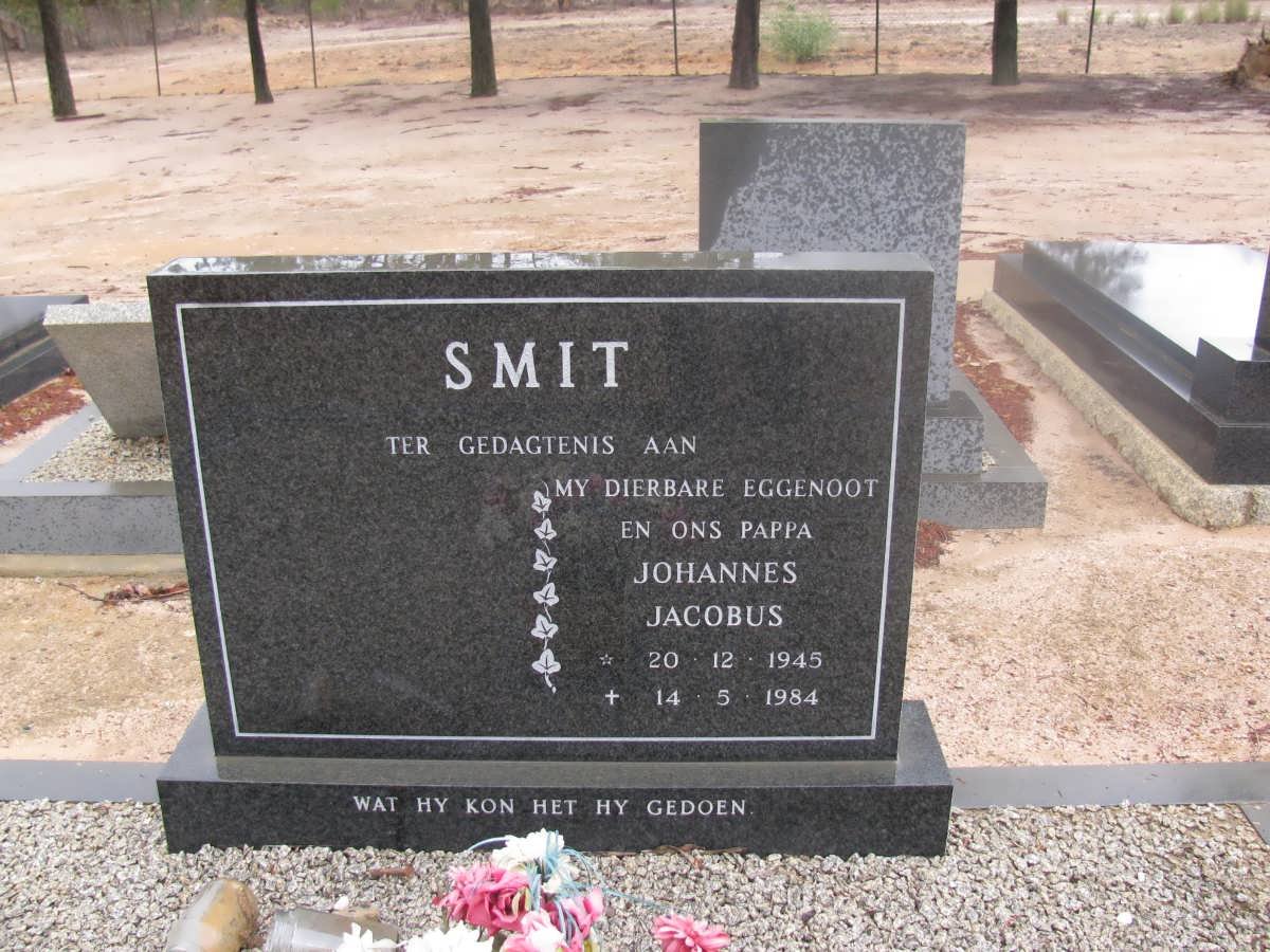 SMIT Johannes Jacobus 1945-1984