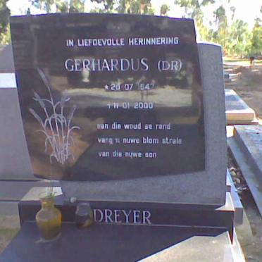 DREYER Gerhardus 1947-2000