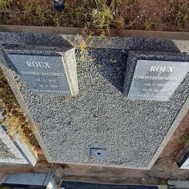 ROUX Daniel Jacobus 1919-2004 &amp; Cornelia Hendrina 1920-2013