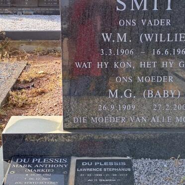 SMIT W.M. 1906-1962 &amp; M.G. 1909-2005