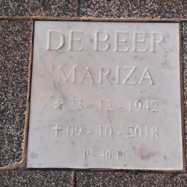 BEER Mariza, de 1942-2018