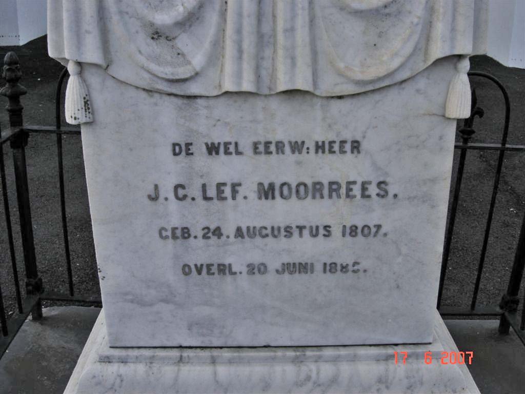 MOORREES J.C. Lef. 1807-188[9?]