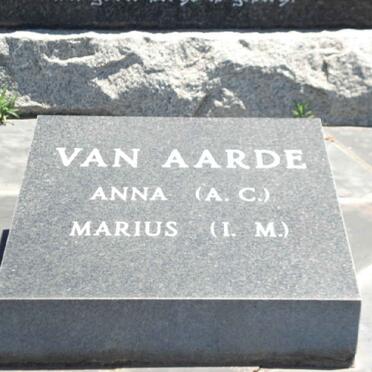 AARDE M.I., van &amp;  A.C.