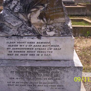 AARDE Jan A.B., van 1867-1942