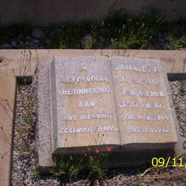 ALPHEN Johannes G. De-La-Bat, van 1875-1944