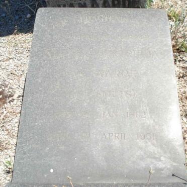 AARDE Aletta Gertruida, van nee SMUTS 1862-1951
