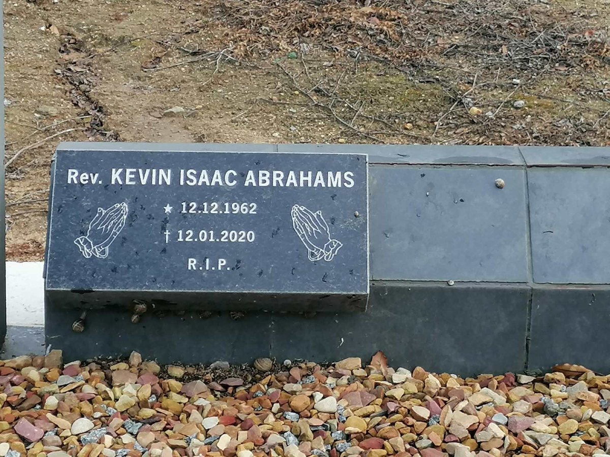 ABRAHAMS Kevin Isaac 1962-2020