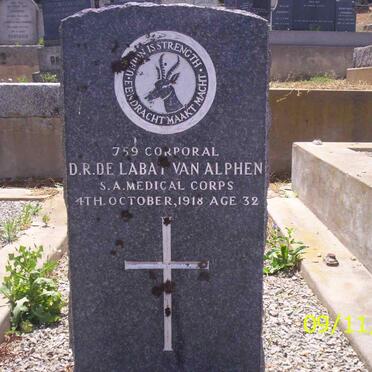 ALPHEN D.R.De Labat, van -1918