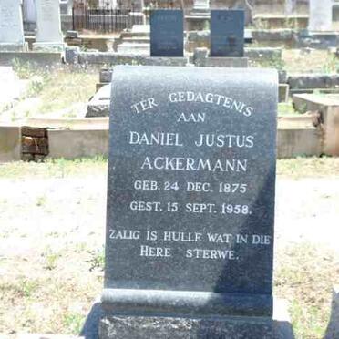 ACKERMANN :: GREEFF :: DE WET