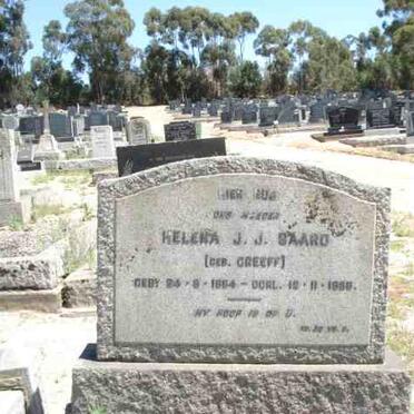 BAARD Helena J.J. née GREEFF 1864-1958