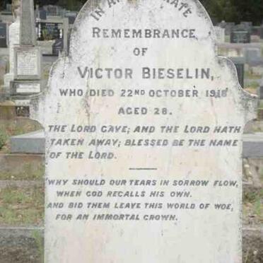 BIESELIN Victor -1918