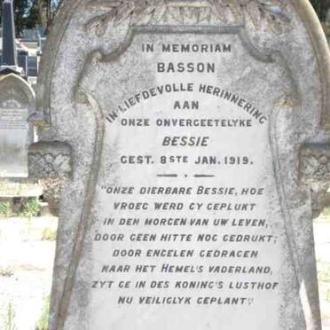BASSON Bessie -1919
