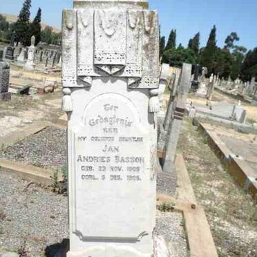 BASSON Jan Andries 1905-1905