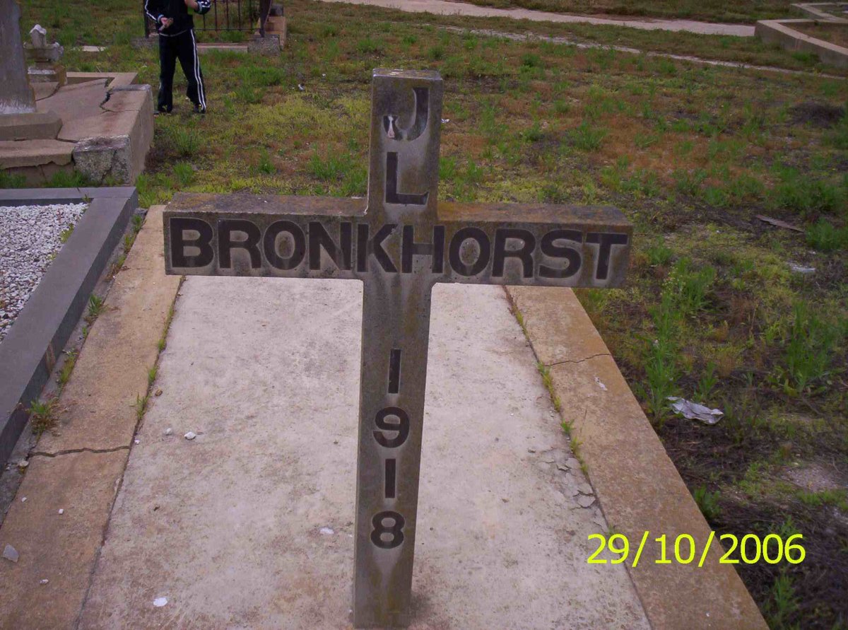 BRONKHORST J.L. -1918