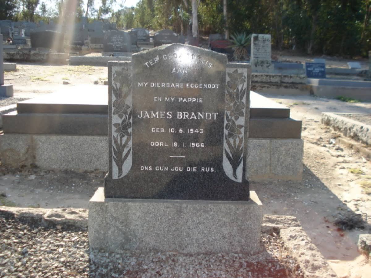 BRANDT James 1943-1966