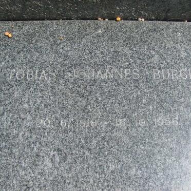 BURGER Tobias Johannes 1918-1956